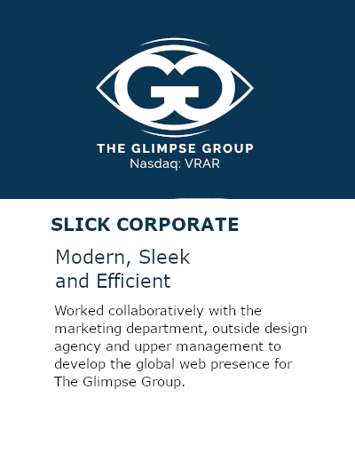 The Glimpse Group Card